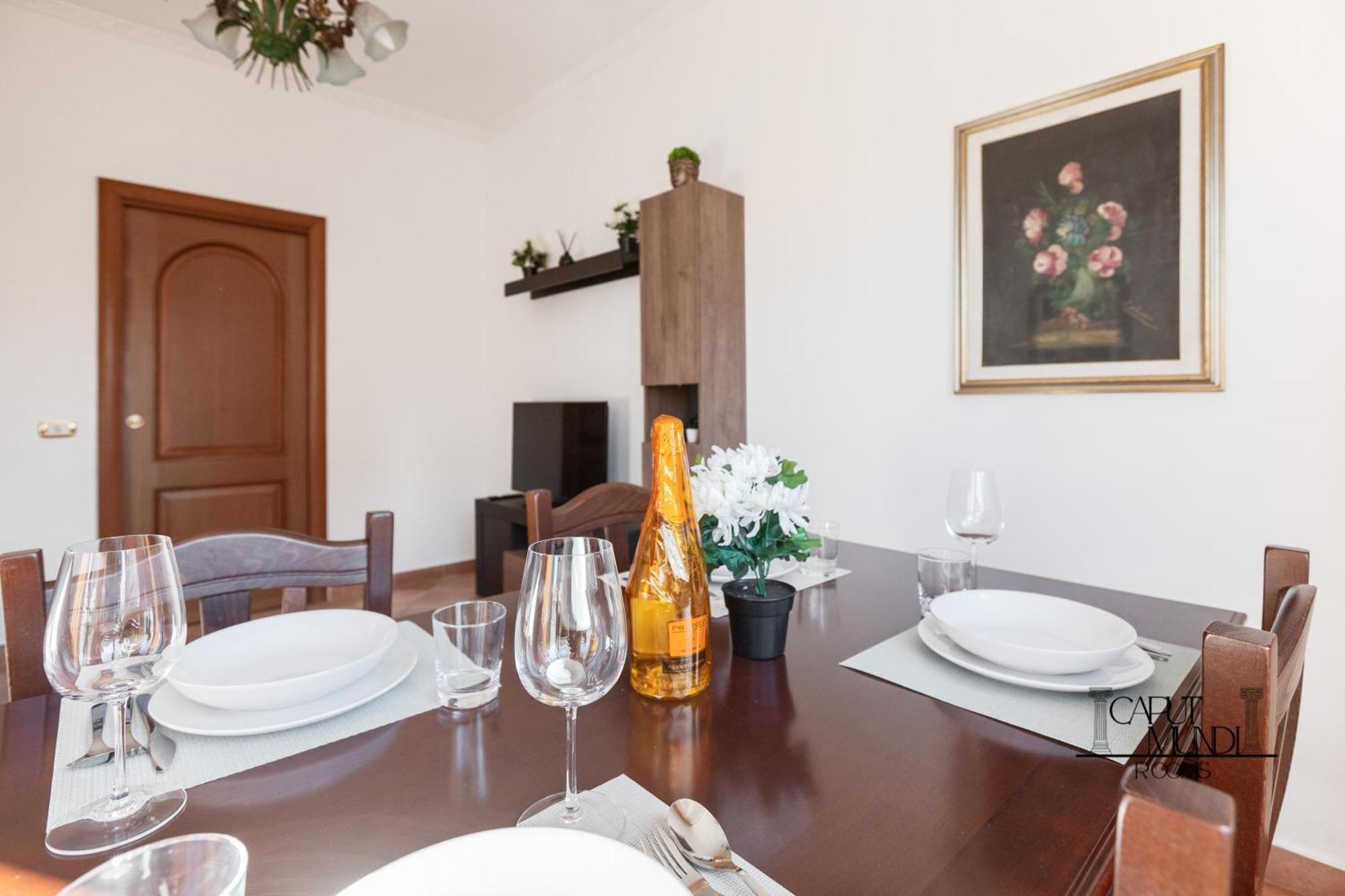 Caput Mundi Rooms - 100Mt To Metro A, Terrace, A-C, 15 Min To Center Rom Exteriör bild