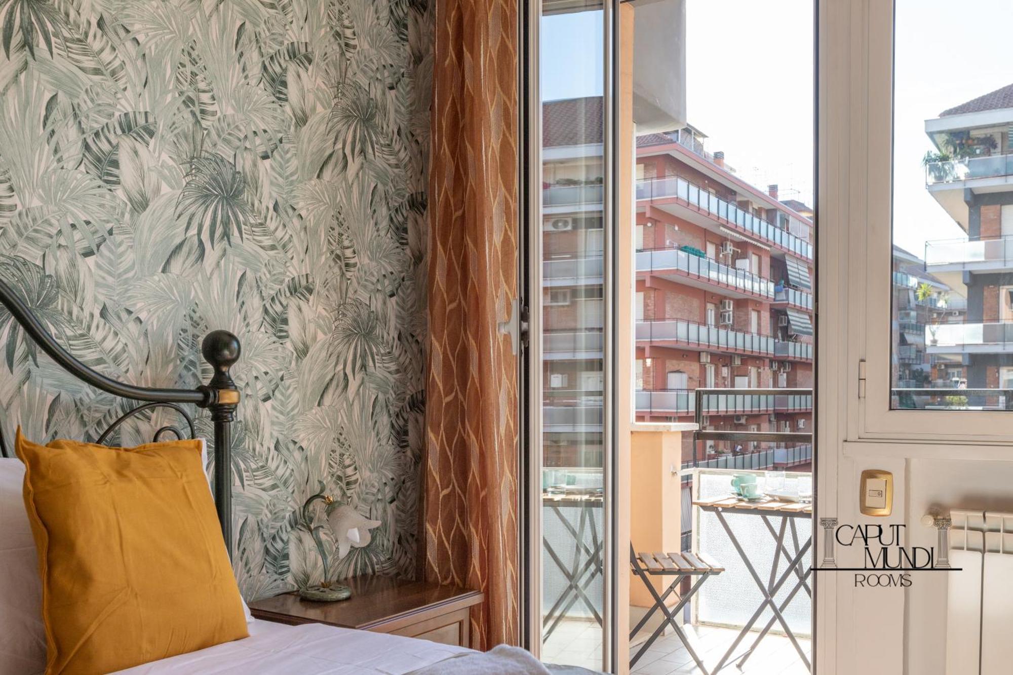Caput Mundi Rooms - 100Mt To Metro A, Terrace, A-C, 15 Min To Center Rom Exteriör bild