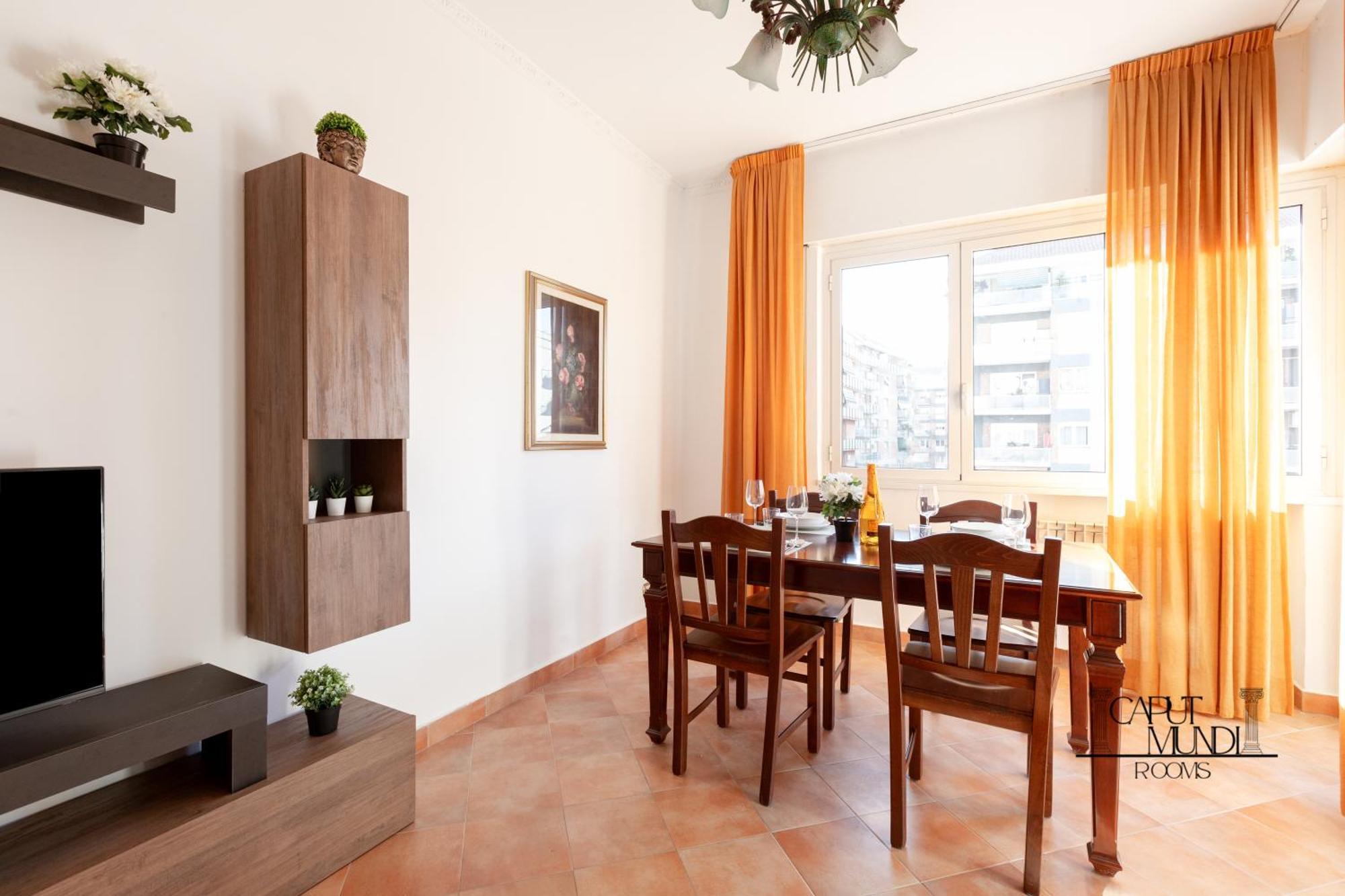 Caput Mundi Rooms - 100Mt To Metro A, Terrace, A-C, 15 Min To Center Rom Exteriör bild