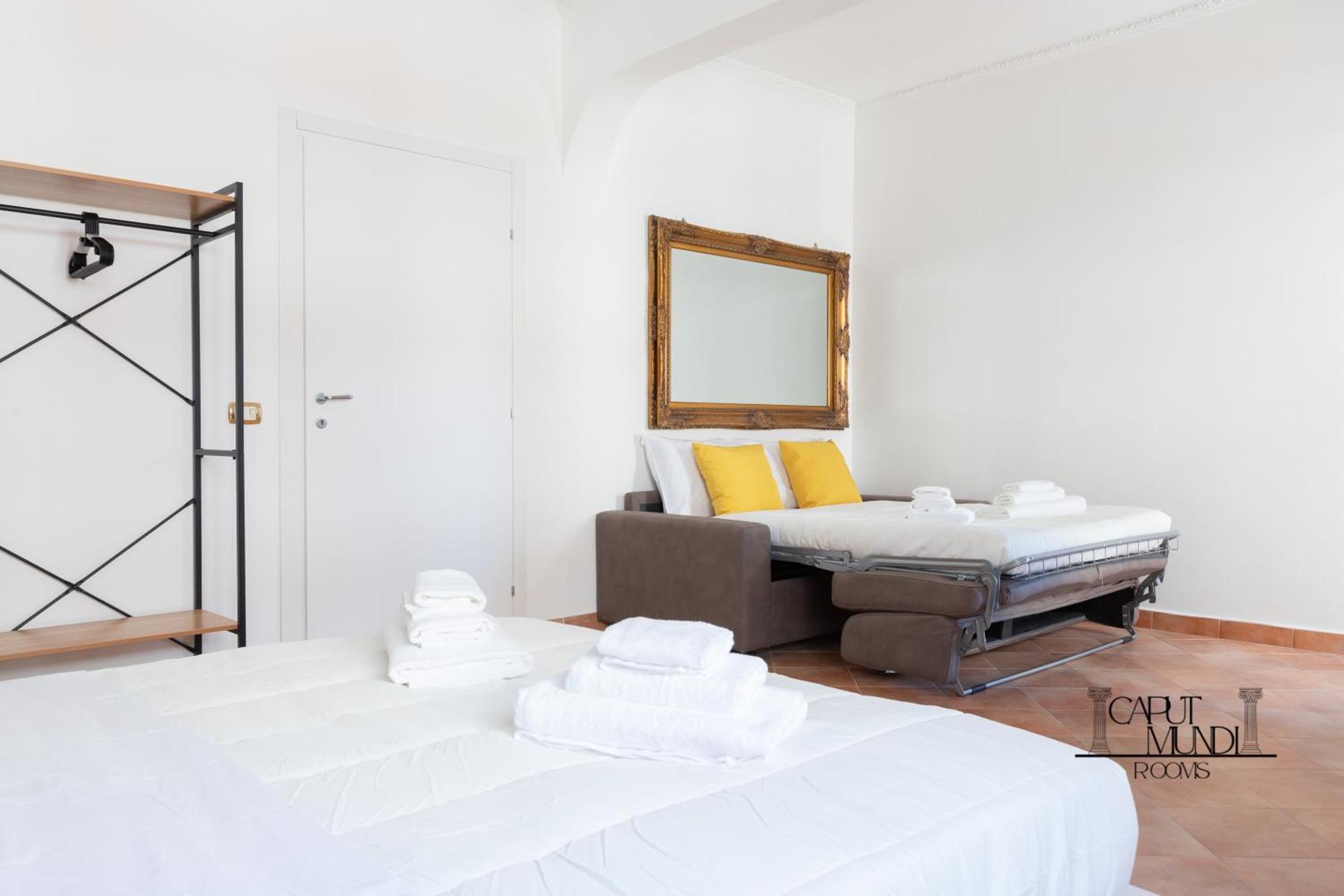 Caput Mundi Rooms - 100Mt To Metro A, Terrace, A-C, 15 Min To Center Rom Exteriör bild